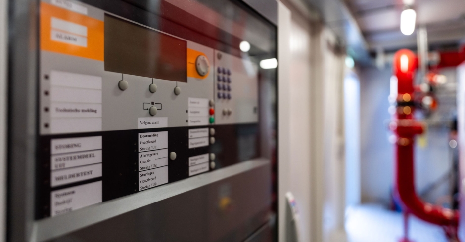Branddetectie in pompkamer